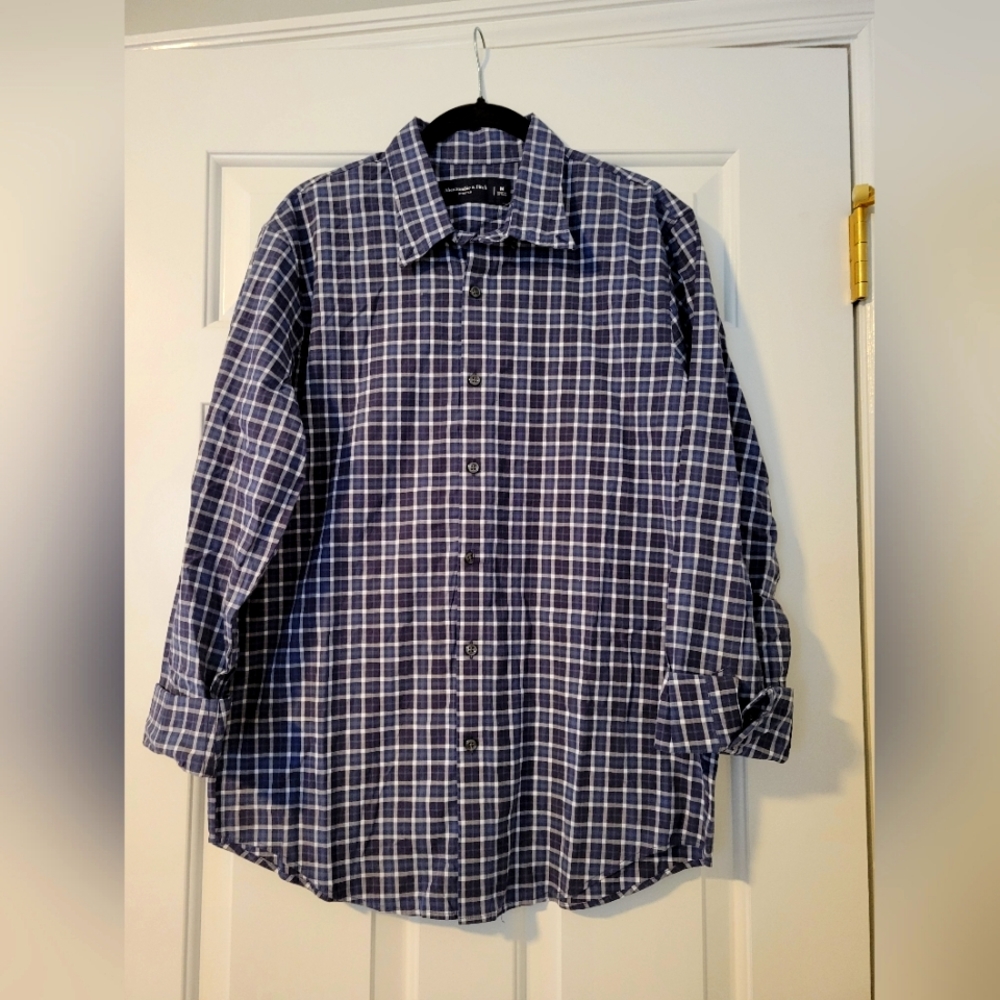 Men's Plaid A&F shirt